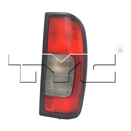 Tyc Tyc Tail Light Assembly, 11-5073-70 11-5073-70